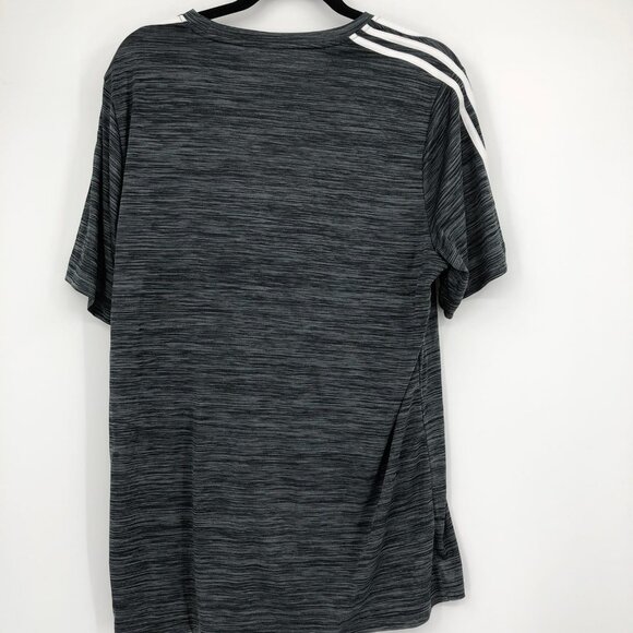 Adidas Gray and White Classic T-Shirt | Versatile for Any Occasion - Picture 2 of 6